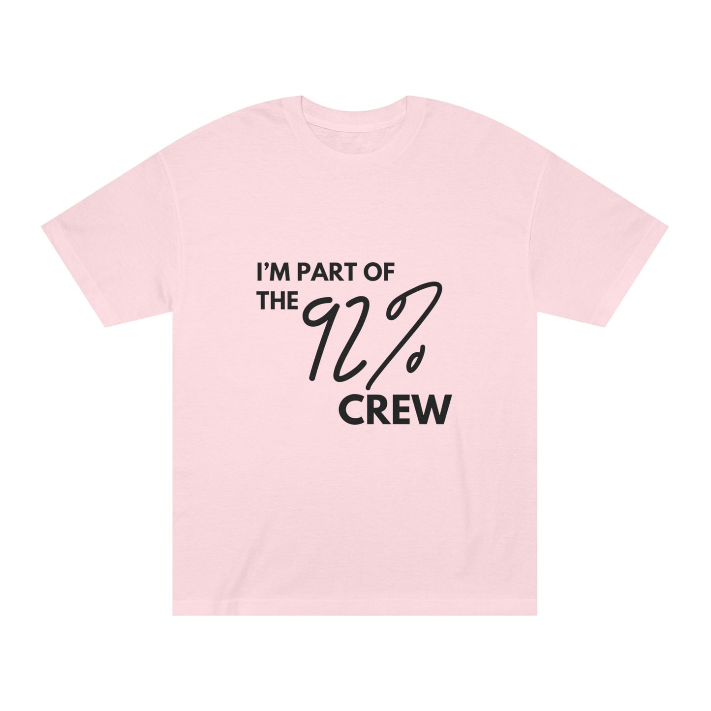 Statement Tee- "I did my job"