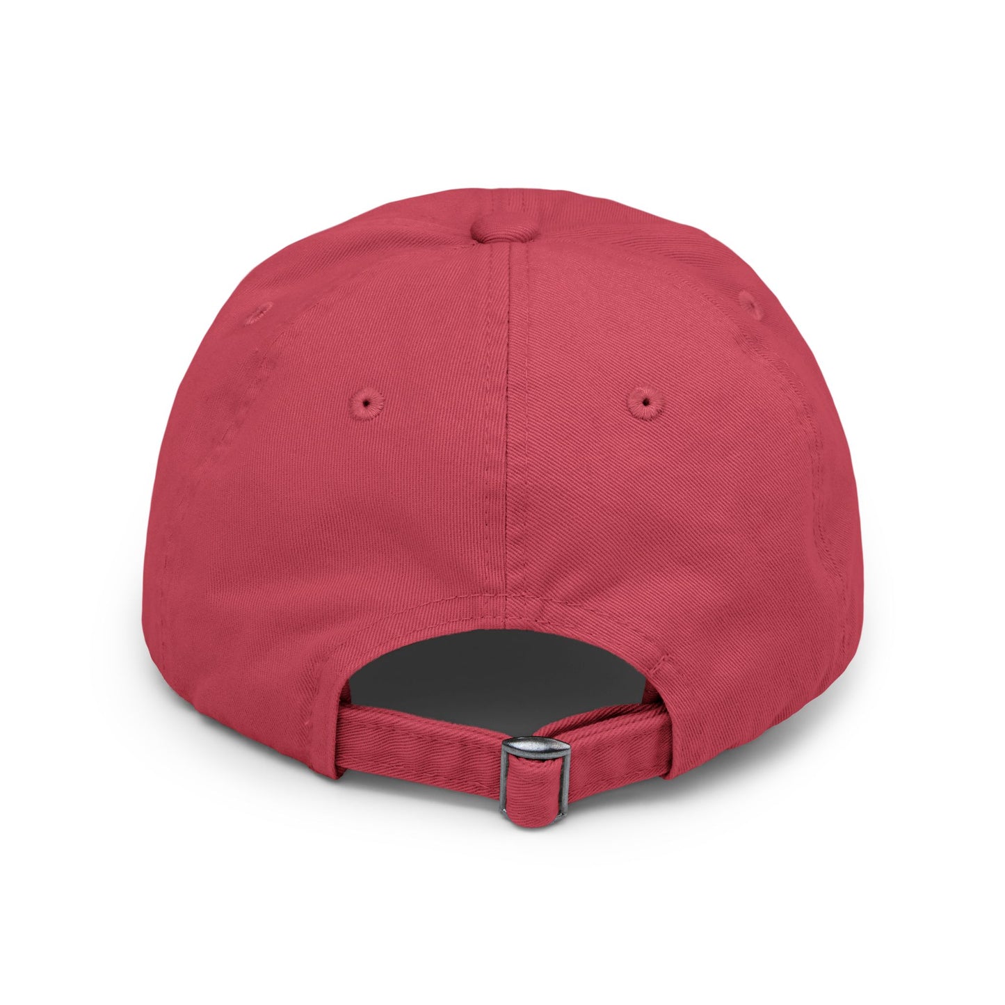 90's Raised Me Unisex Distressed Cap - Retro Pink Dad Hat for Nostalgic Vibes