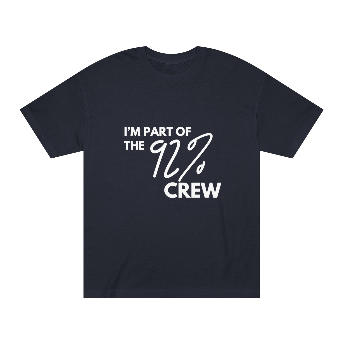 Statement Tee- "I did my job"