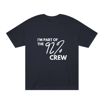 Statement Tee- "I did my job"