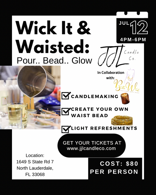 Wick It & Waisted: Candle Making Class