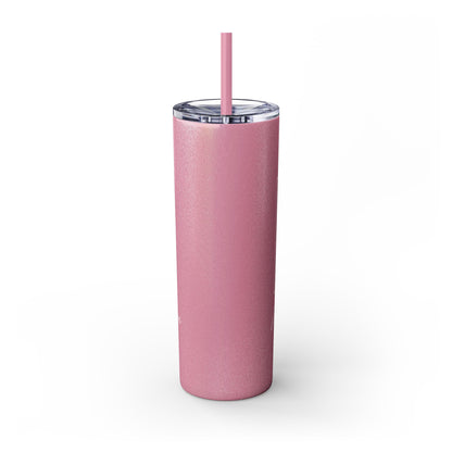 JJL Candle Co. 20oz Skinny Tumbler with Straw - Stylish Design for Coffee Lovers
