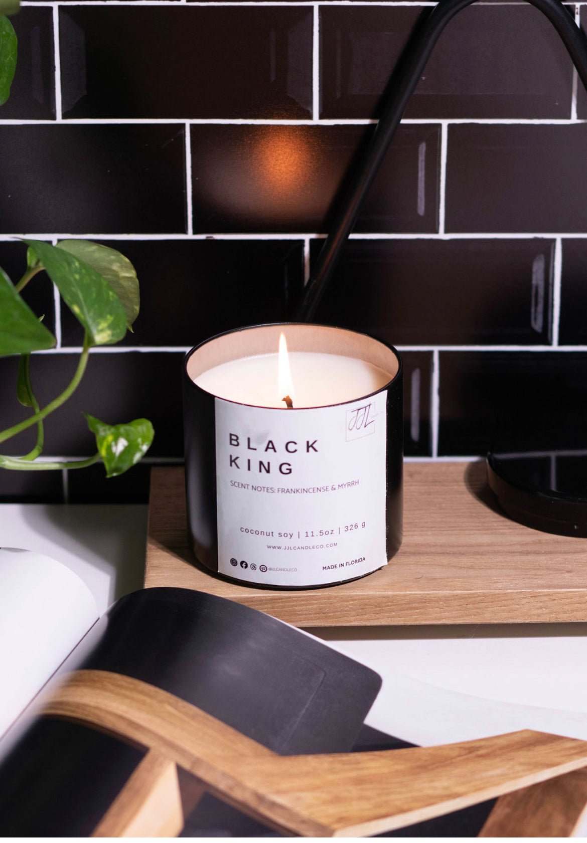 Black King - J.J.L. Candle Co.