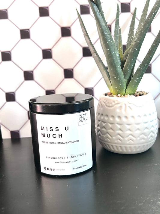 Miss U Much - J.J.L. Candle Co.
