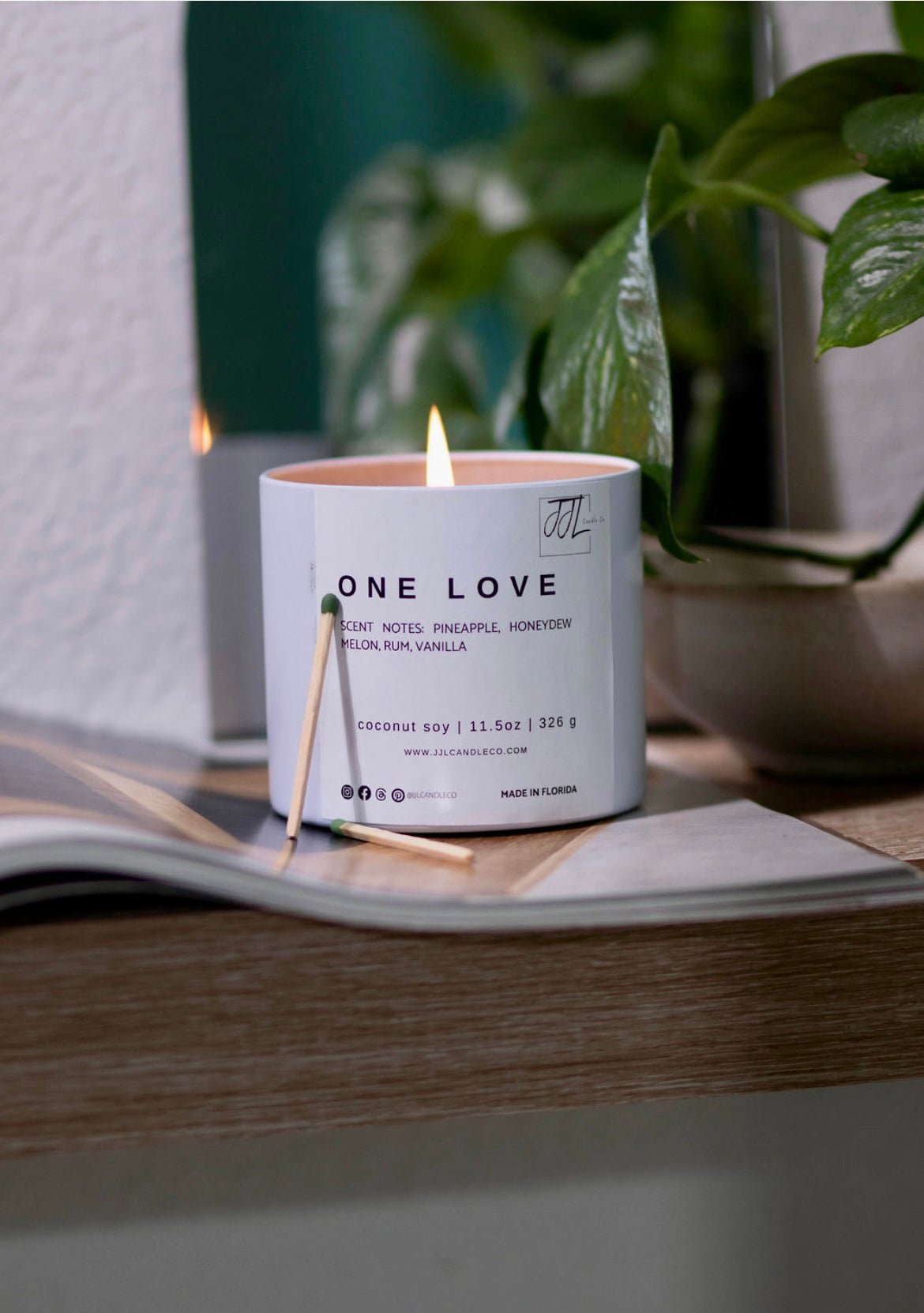One Love - J.J.L. Candle Co.