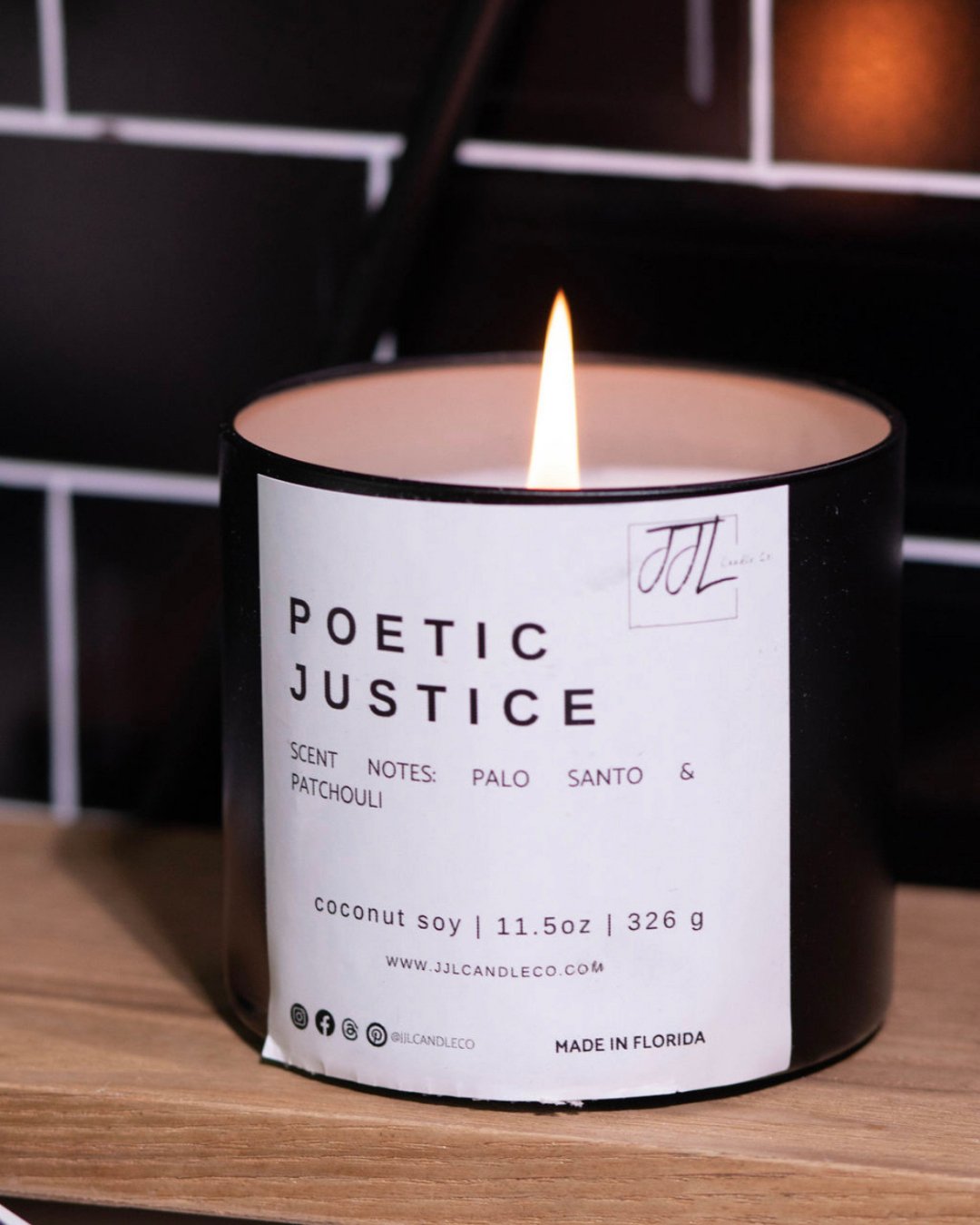 Poetic Justice - J.J.L. Candle Co.