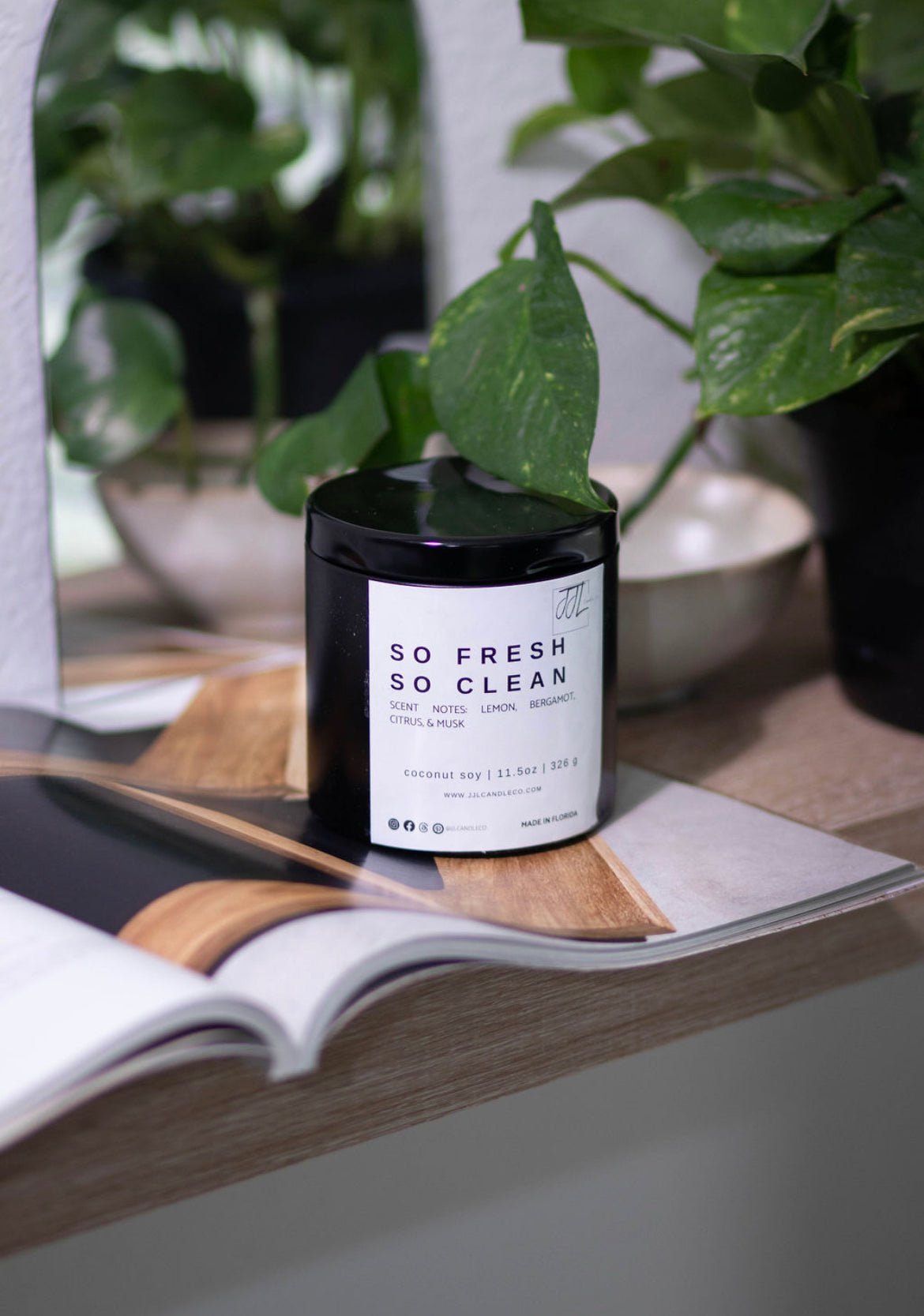 So Fresh, So Clean - J.J.L. Candle Co.