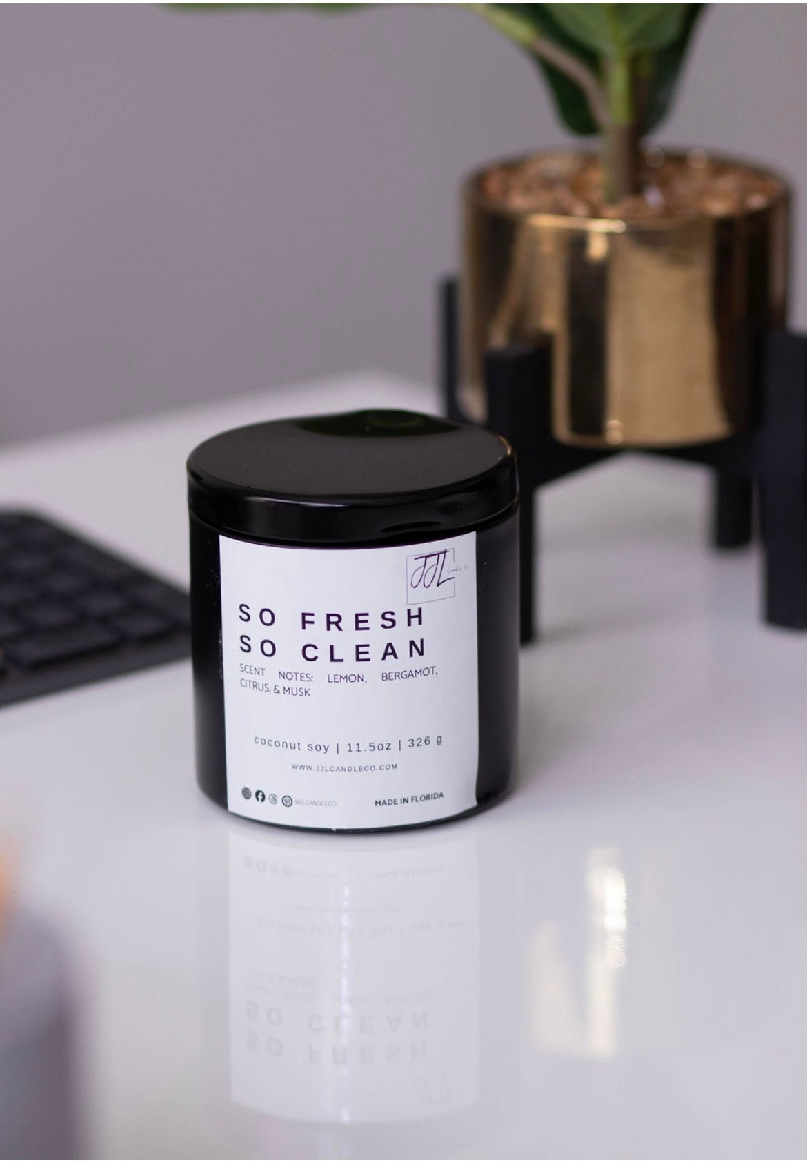 So Fresh, So Clean - J.J.L. Candle Co.
