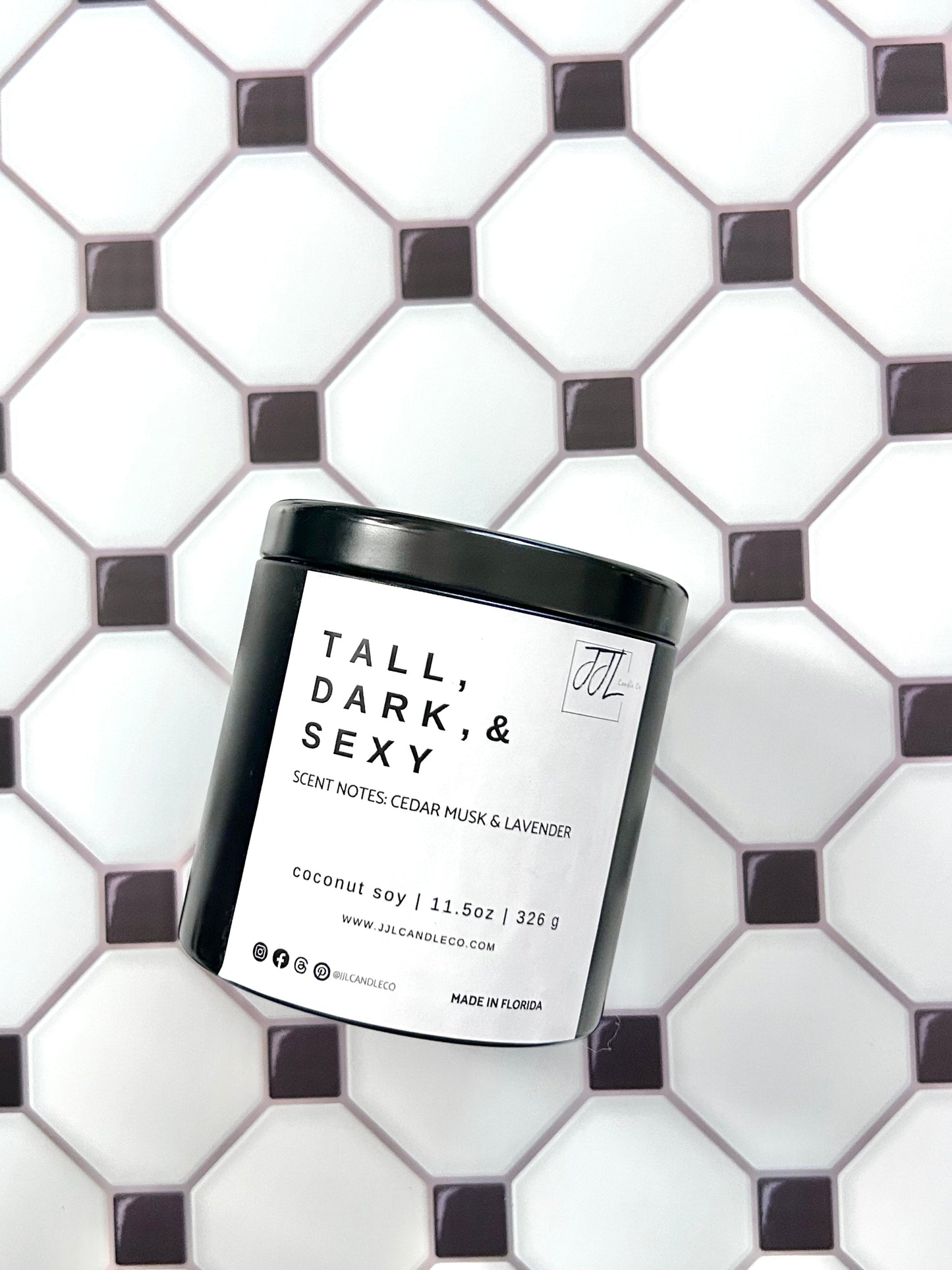 Tall, Dark, and Sexy - J.J.L. Candle Co.