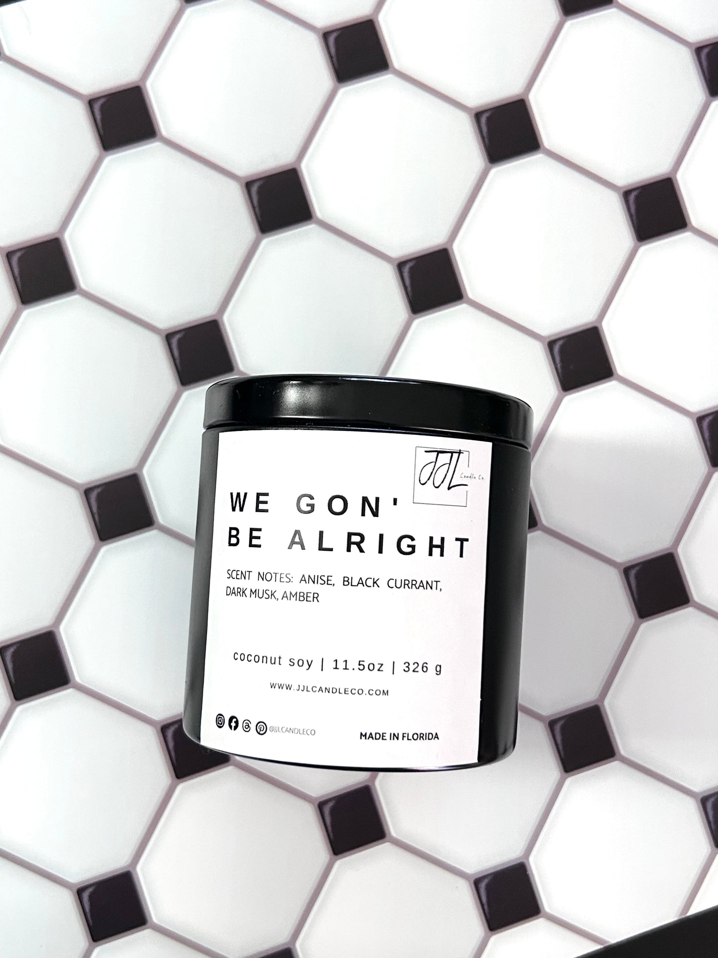 We Gon’ Be Alright - J.J.L. Candle Co.