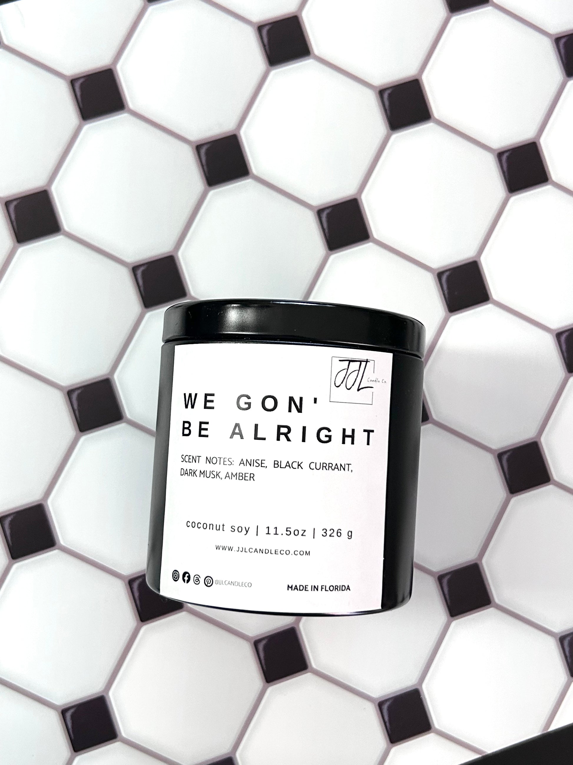 We Gon’ Be Alright - J.J.L. Candle Co.